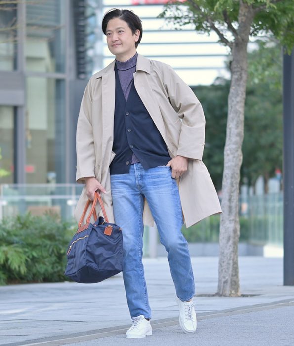 春アウター コーデ