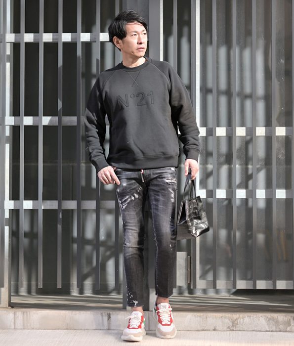 2024年 ディースクエアード 春夏コーデ