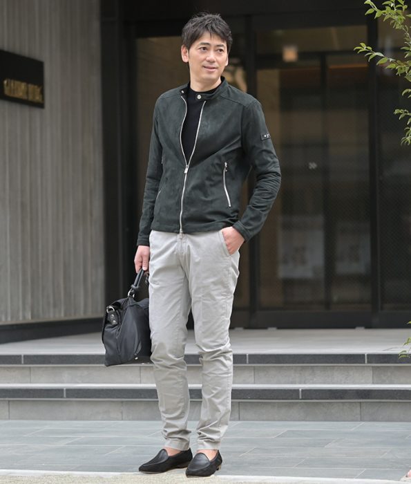 TATRAS/タトラス/ライダース/ブラック