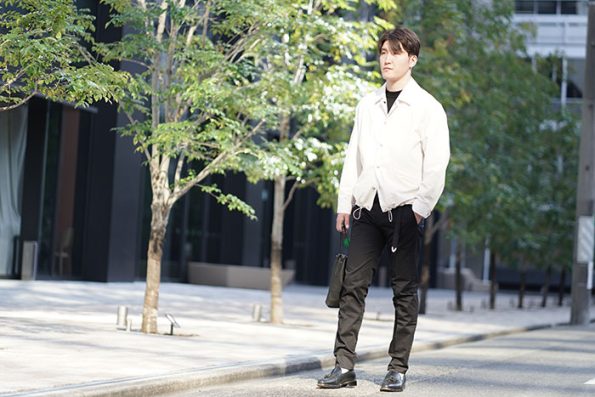 40代50代メンズ春アウター特集 マッキントッシュ コーチジャケットを使ったコーディネート