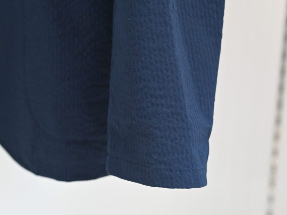 GIANNETTO/ジャンネットのシアサッカージャケット「CORALLO/コラッロ」モデル、筒袖