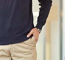 JOHN SMEDLEY/ジョンスメドレー/クルーネックニット