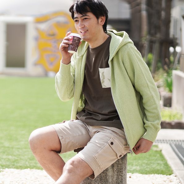 シーグリーン パーカー