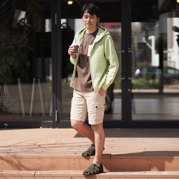 シーグリーン パーカー