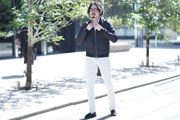 30代40代50代が穿く白パンツコーデ2