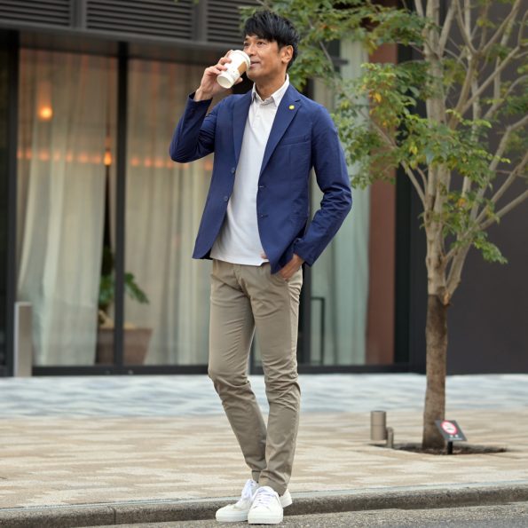 ザノーネ アイスコットン ポロシャツ