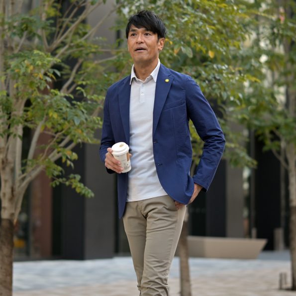 ザノーネ アイスコットン ポロシャツ