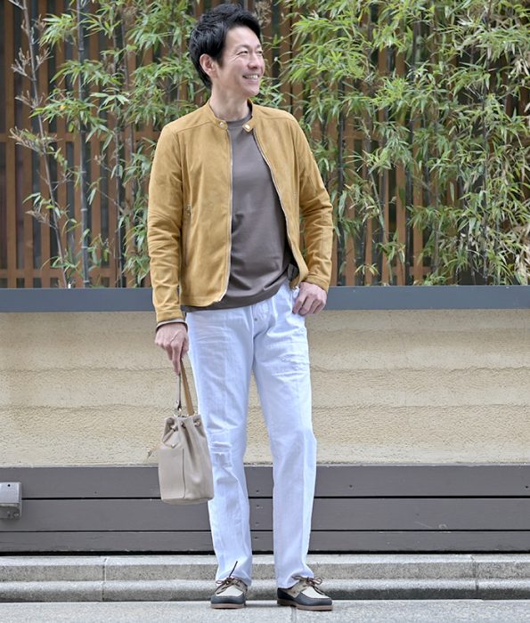 タトラス　ライダースジャケット