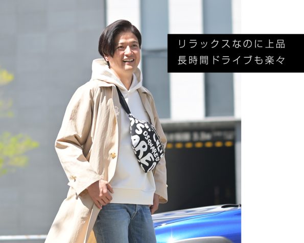 メンズ　旅行コーデ