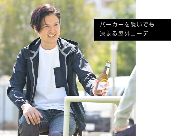 メンズ　旅行コーデ