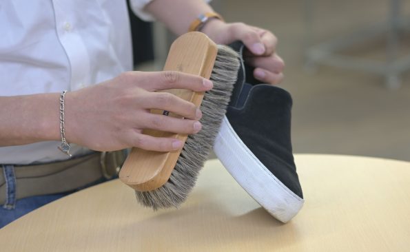 PELLICO SUNNY/ペリーコサニー/スリッポン/GIOIA/スエード/レザーシューズ/ディープブルー/ 牛革 /SCAMO /厚底/イタリア