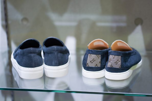 PELLICO SUNNY/ペリーコサニー/スリッポン/GIOIA/スエード/レザーシューズ/ディープブルー/ 牛革 /SCAMO /厚底/イタリア