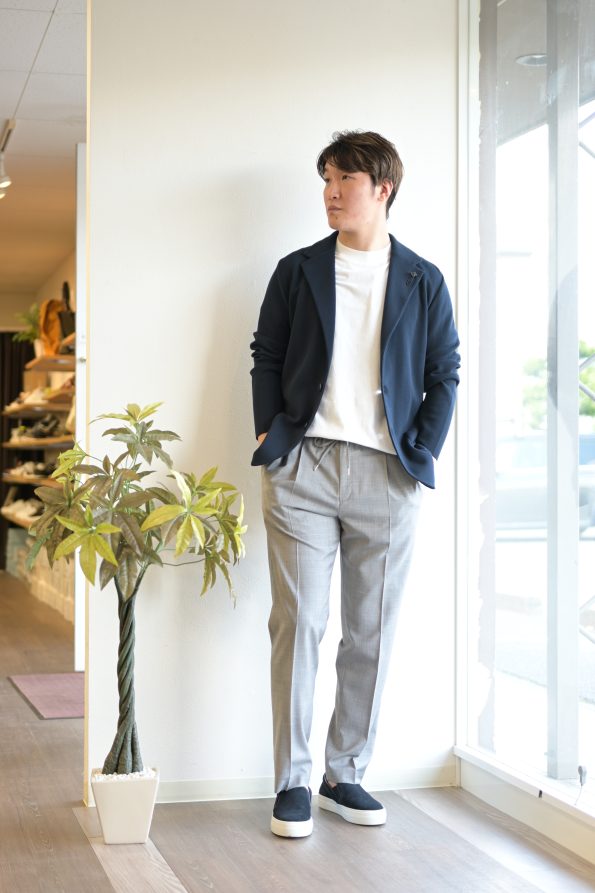 PELLICO SUNNY/ペリーコサニー/スリッポン/GIOIA/スエード/レザーシューズ/ディープブルー/ 牛革 /SCAMO /厚底/イタリア