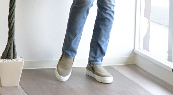 PELLICO SUNNY/ペリーコサニー/スリッポン/GIOIA/スエード/レザーシューズ/ストーン オリーブグレー/ 牛革 /SCAMO /厚底/イタリア