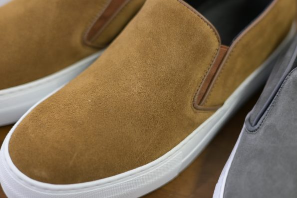 PELLICO SUNNY/ペリーコサニー/スリッポン/GIOIA/スエード/レザーシューズ/コニャックブラウン/牛革 /SCAMO /厚底/イタリア/　濃いキャメル