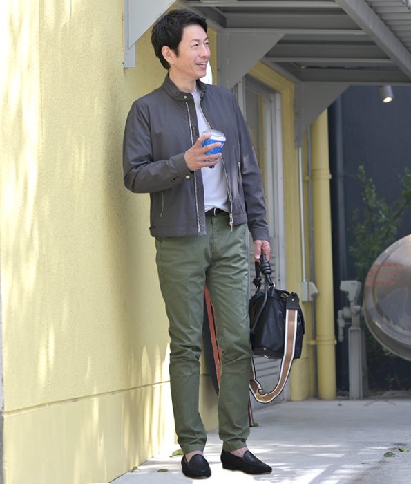 ムーレー ライダースブルゾン