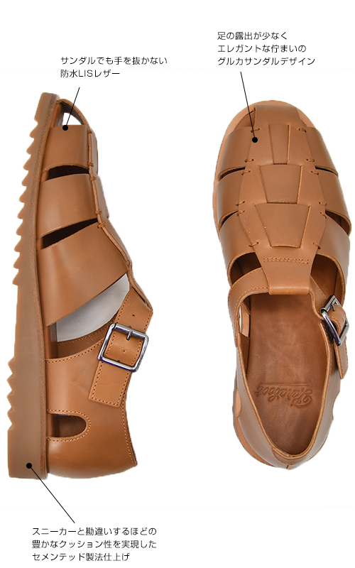パラブーツのサンダル