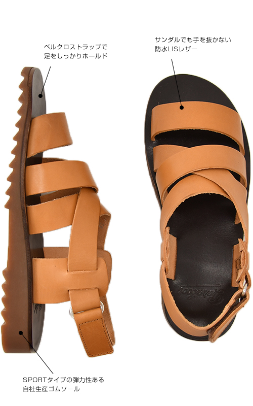 パラブーツのサンダル