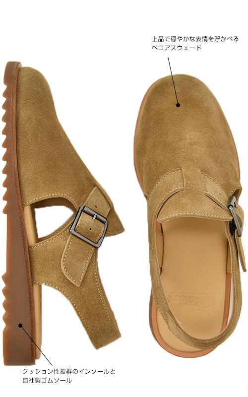 パラブーツのサンダル