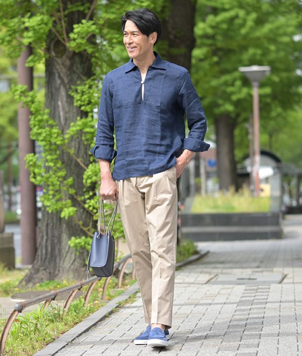 ベルウィッチ　BERWICH　リネンパンツ　コットンパンツ　SCOTCH　スコッチ 