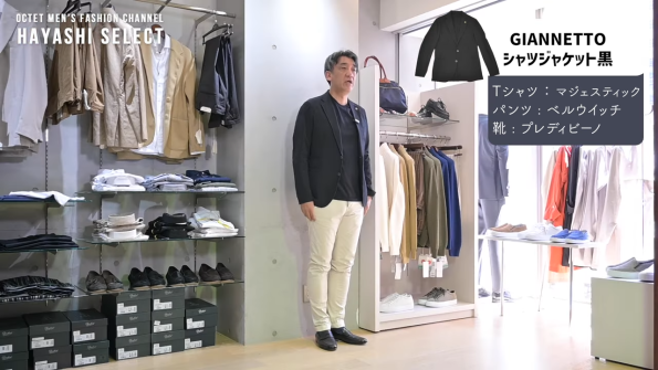 GIANNETTO　ジャンネット　シャツジャケット