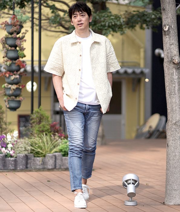 パラーツのスニーカーを使ったコーディネート