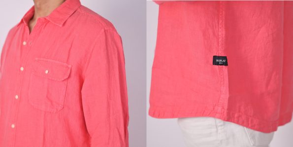 リプレイ リネンシャツ