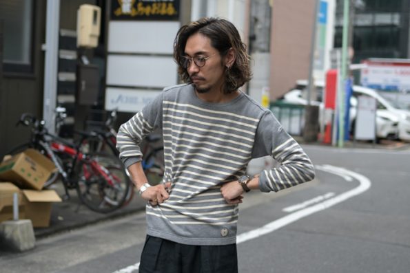 大人のボーダーコーデ