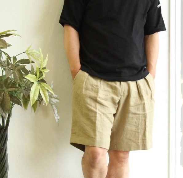 ベルウィッチのハーフパンツ、スコッチを当店スタッフが穿いてみました