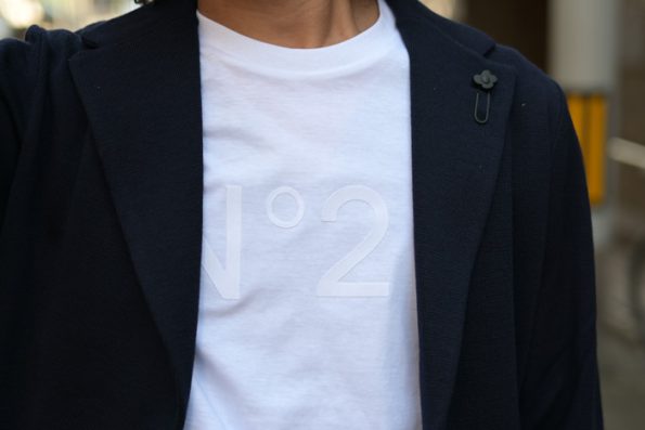 大人の男性のネイビージャケットコーデ