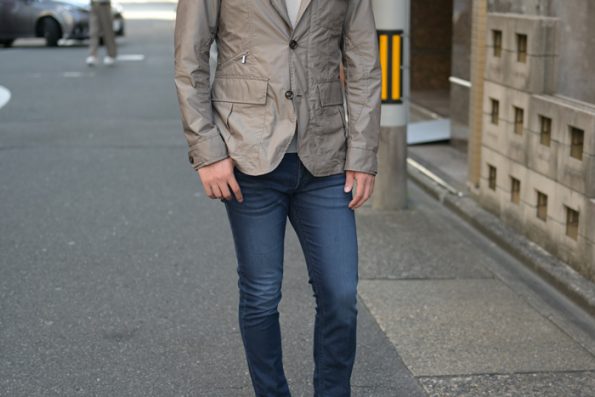 大人の男性が着こなすM-65型ブルゾン