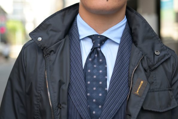 大人の男性が着こなすM-65型ブルゾン