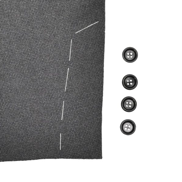 アンフィニッシュ袖仕立てのLARDINI / ラルディーニのウールホップサックジャケット