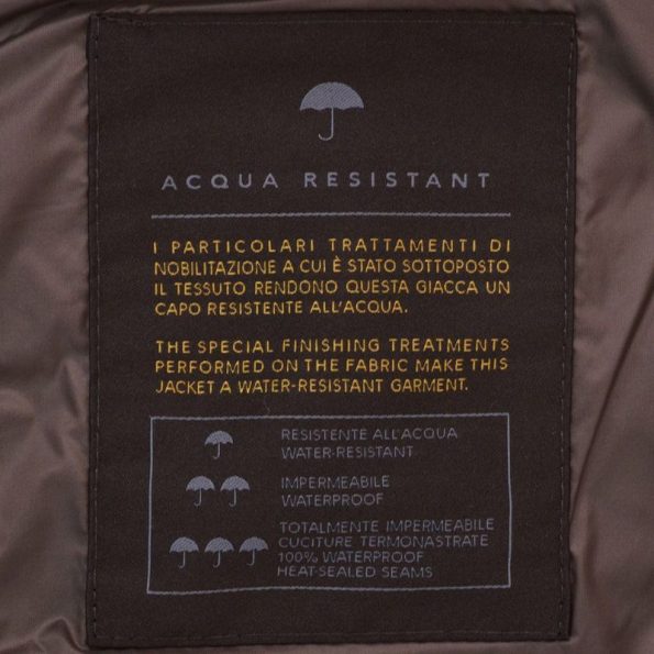 急な雨にも慌てずに済む撥水性のあるMooRER / ムーレーのアクアライン