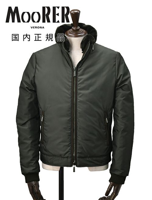 ミリタリー要素をラグジュアリーにデザインしたMooRER / ムーレーのボンバージャケットCELOTTI / セロッティ