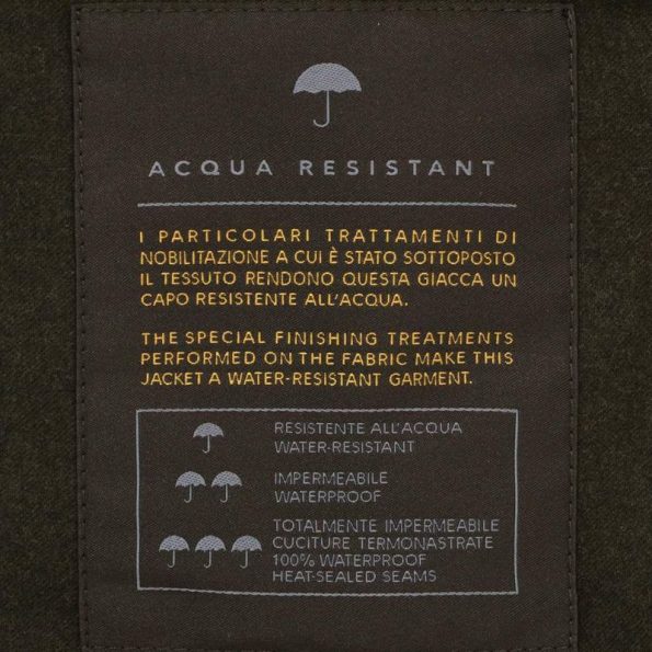 急な雨にも慌てずに済む撥水性のあるMooRER / ムーレーのアクアライン