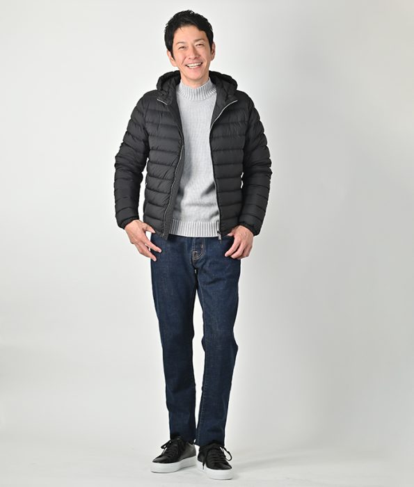 MooRER / ムーレーのCATALDI / カタルディを使った綺麗目なカジュアルコーディネート