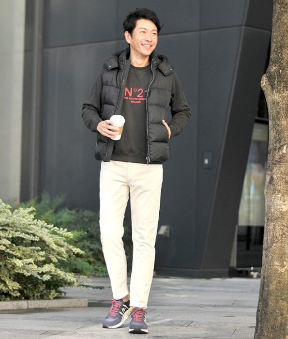 MooRER / ムーレーのFIRE / フェイヤーを使った大人のモダンコーディネート