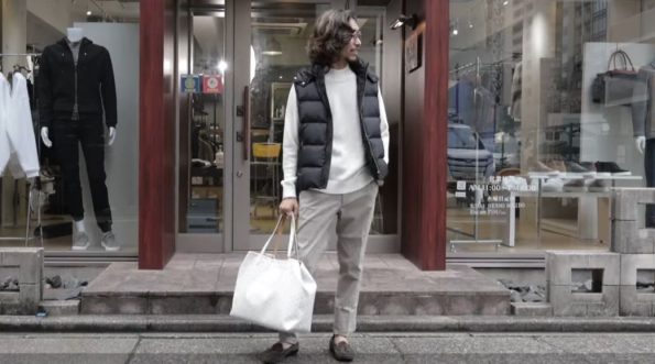 MooRER ムーレーダウンベストの着回し方