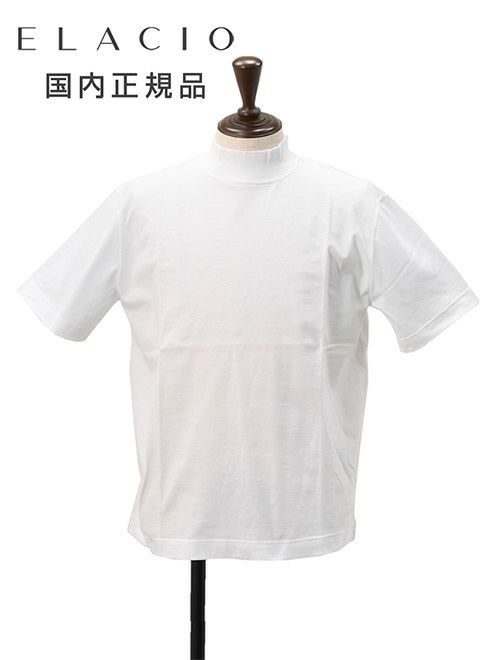 エラシオ 半袖モックネック