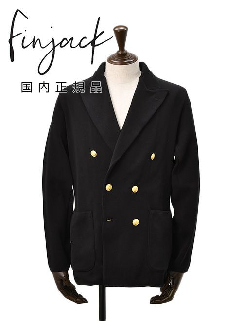 Finjack / フィンジャックのダブルブレストニットジャケット