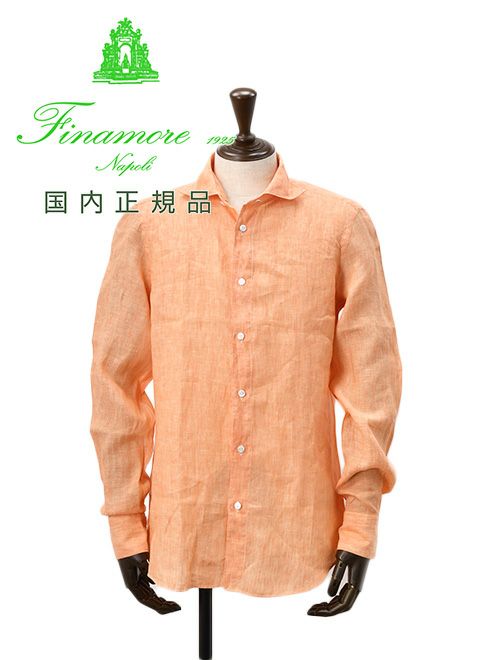 Finamore / フィナモレのカジュアルリネンシャツ