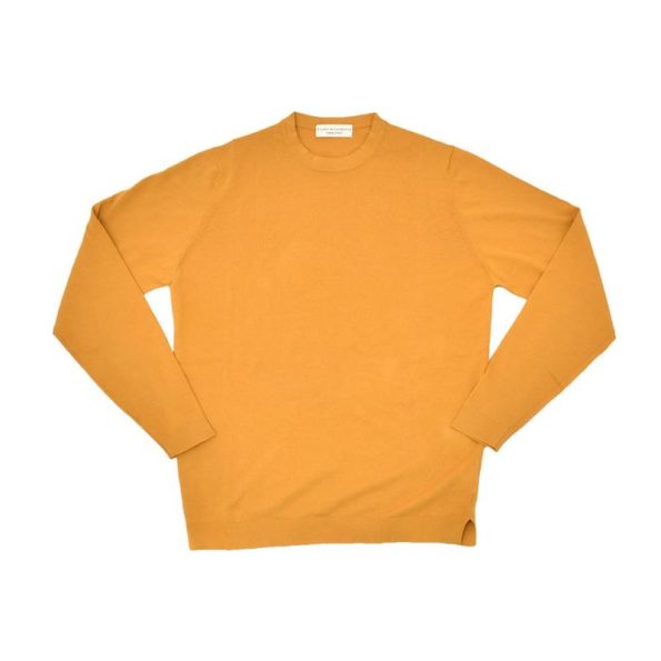 FILIPPO DE LAURENTIIS / フィリッポ・デ・ローレンティスの華やかなオレンジカラーコットンニット
