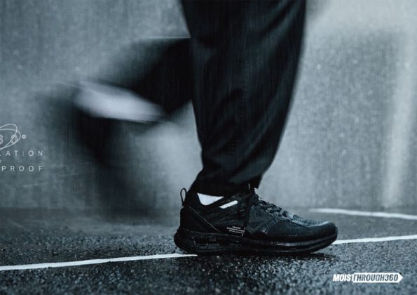 モイスルーサンロクマル MOISTHROUGH360 防水スニーカー メンズ