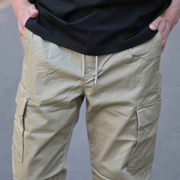 REPLAY リプレイ カーゴパンツ ドローコード カーゴパンツ ベージュ