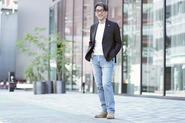 ジャンネット リネンジャケット ブラック