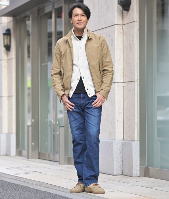 レッドカード　デニム