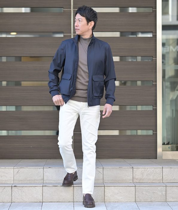 ローファーコーデ　40代50代ファッション