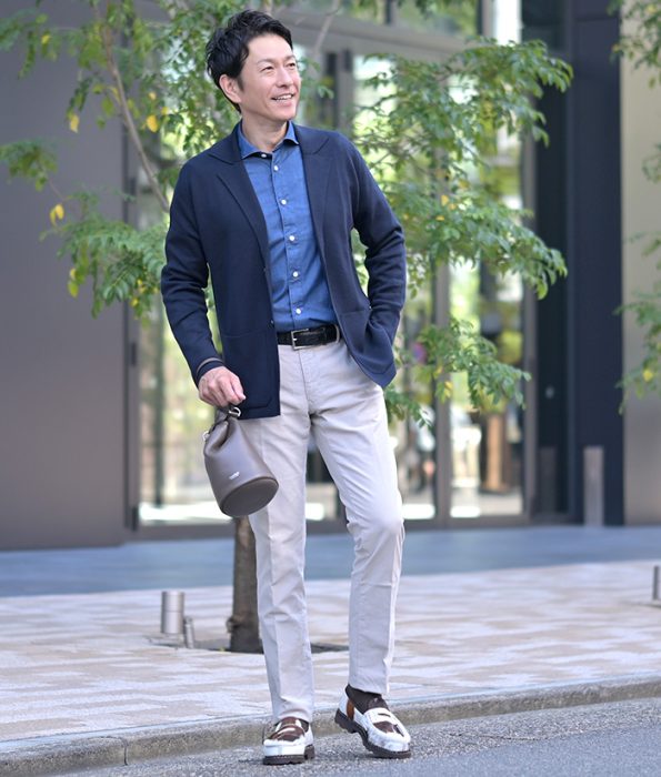 インコテックス　コットンパンツ