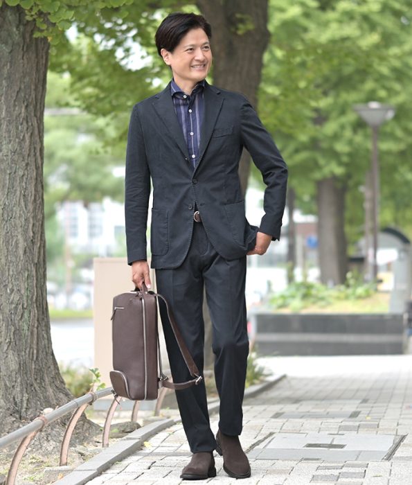 ビジカジ　スマカジ　40代50代　メンズコーデ